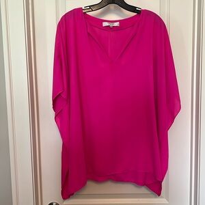 Crosby Maggie Tunic Hot Pink Size XL